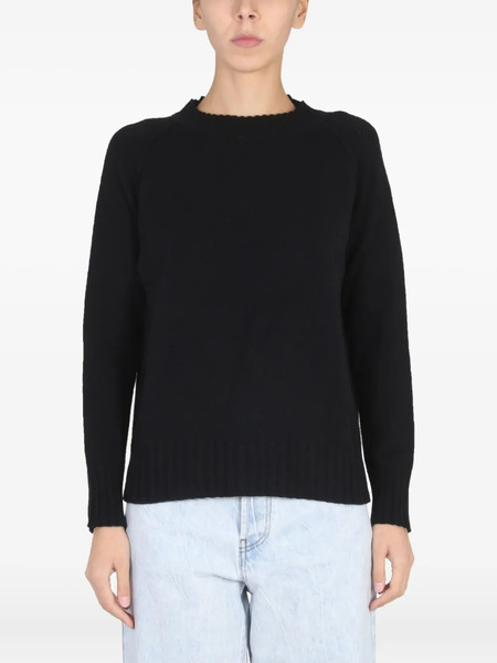  M.s.m. Jersey Con Cuello Redondo - Negro 