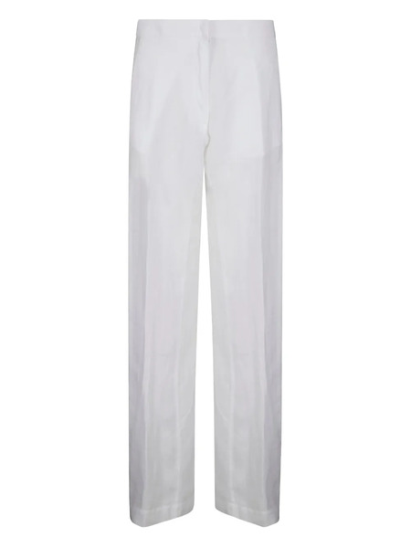  M.s.m. Pantalones De Lino - Blanco 
