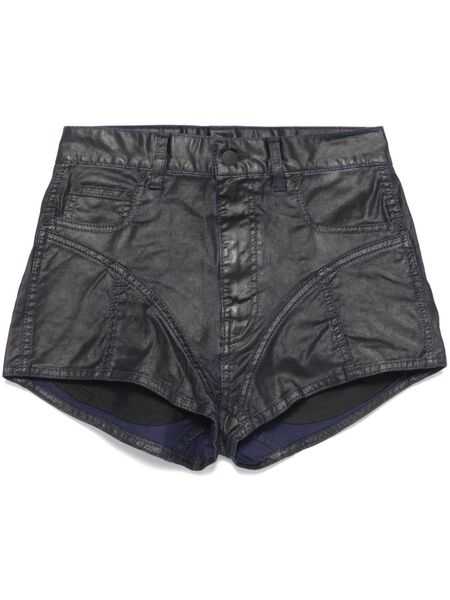  Mugler Pantalones Vaqueros Cortos - Azul 