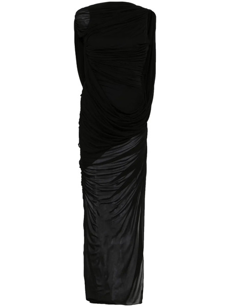  Mugler Vestido De Fiesta Con Espalda Descubierta - Negro 