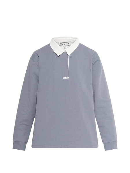  Munthe Polo Becent Con Cuello - Azul 