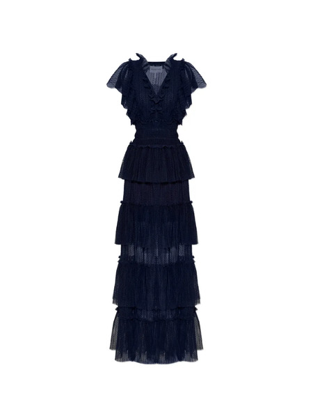  Munthe Vestido Largo Noriz - Azul 