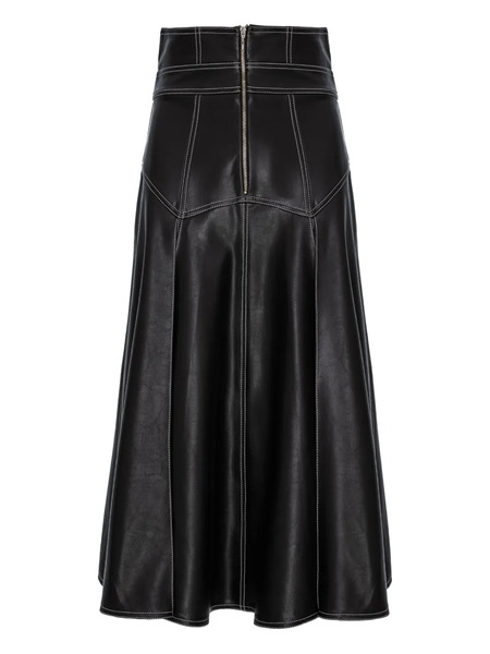  Murmur Falda Underline Con Cremallera - Negro 