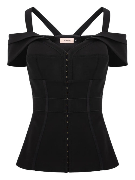  Murmur Top Candy Con Botones - Negro 