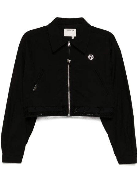  Musium Div. Chaqueta Corta Con Logo - Negro 