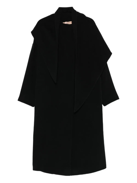  Nº21 Abrigo Con Botones - Negro 