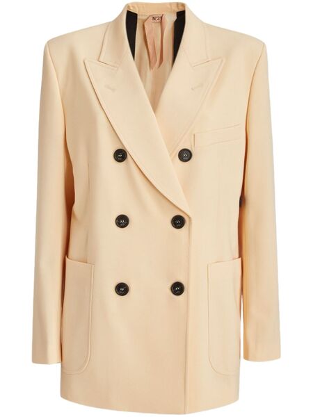  Nº21 Blazer Con Doble Botonadura - Neutro 