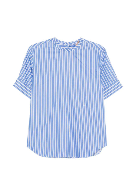  Nº21 Blusa A Rayas - Azul 