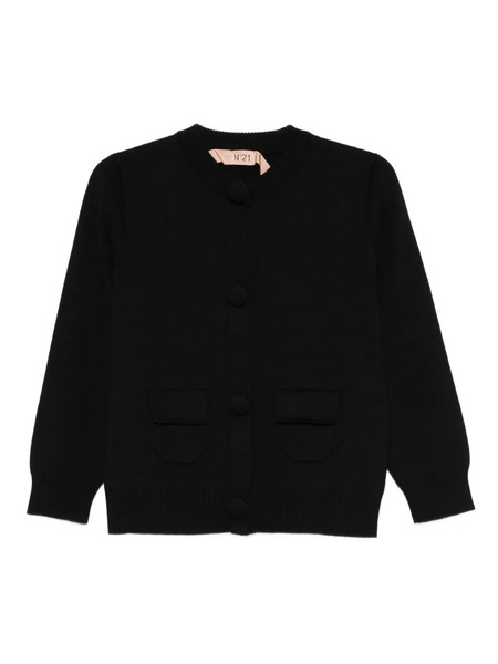  Nº21 Cárdigan Con Botones - Negro 
