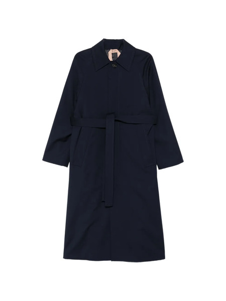  Nº21 Gabardina Con Cinturón - Azul 
