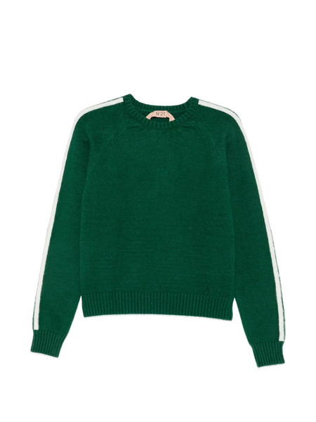  Nº21 Jersey Con Rayas Laterales - Verde 