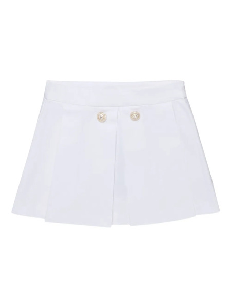  Nº21 Kids Falda Con Botones - Blanco 