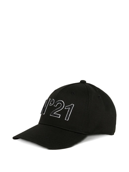  Nº21 Kids Gorra De Algodón - Negro 