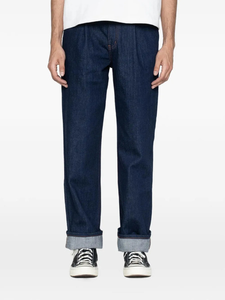  Naked And Famous Vaqueros Con Pinzas - Azul 