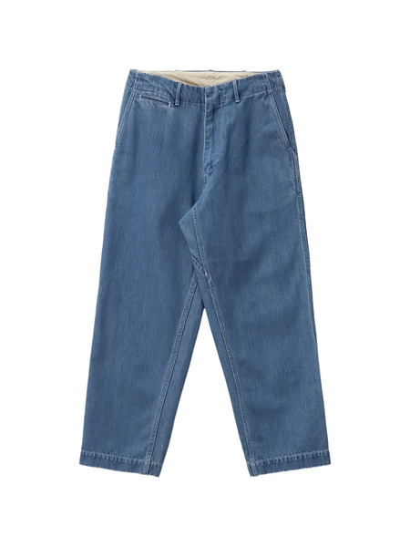  Nanamica Vaqueros Anchos - Azul 