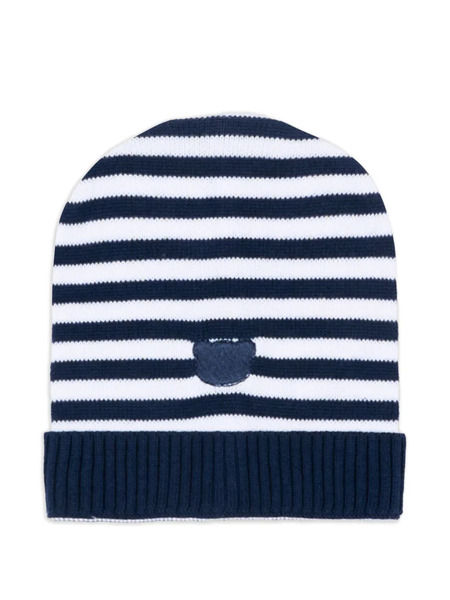  Nanan Gorro Con Parche Teddy Bear - Azul 