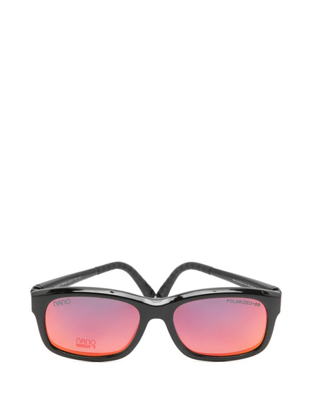  Nano Gafas Arcade Con Montura Rectangular - Negro 