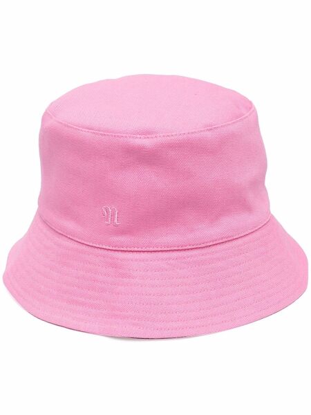  Nanushka Sombrero De Pescador Caran Con Monograma - Rosa 