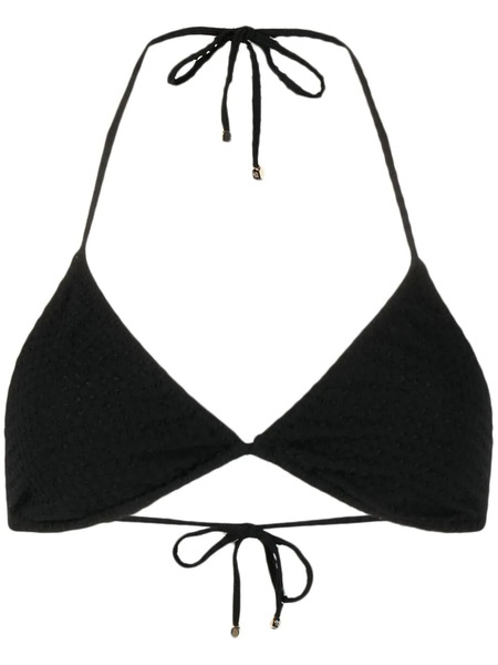  Nanushka Top De Bikini Con Diseño Triangular - Negro 