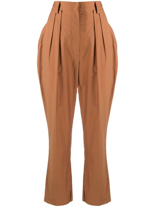  Nanushka Vaqueros Capri Reya - Marrón 