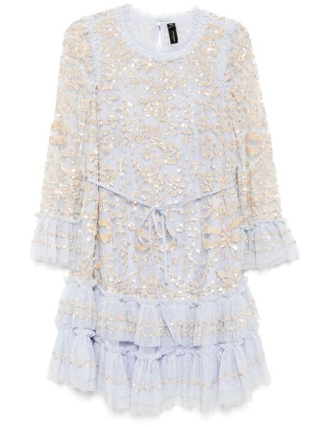  Needle & Thread Vestido Celia - Azul 