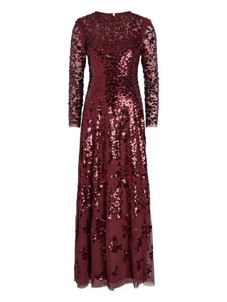  Needle & Thread Vestido De Fiesta Con Lentejuelas - Rojo 