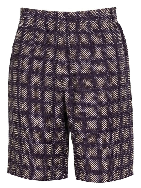  Needles Bermudas A Cuadros - Morado 