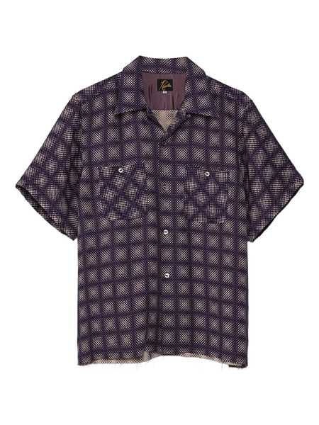  Needles Camisa A Cuadros - Morado 