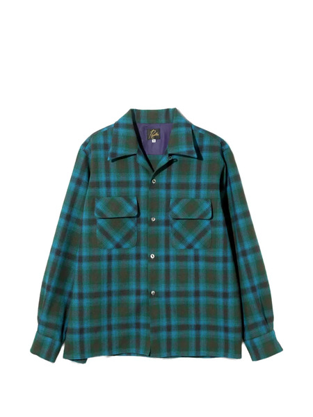  Needles Camisa A Cuadros - Verde 