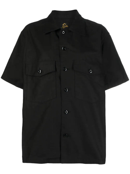  Needles Camisa Con Bolsillos De Solapa - Negro 