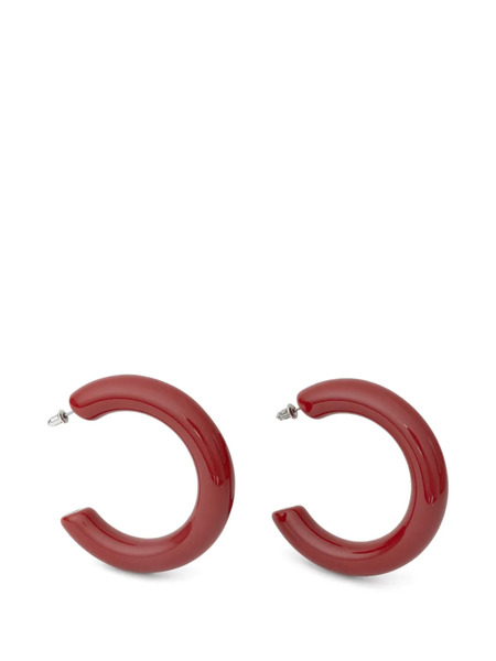  Neeka Studios Pendientes De Aro Big Bold - Rojo 