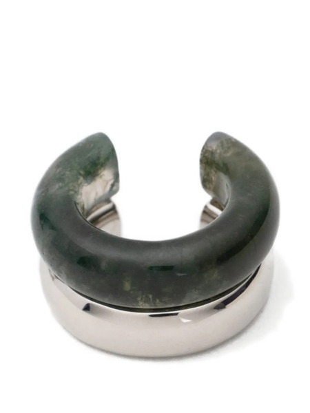 Neeka Studios Set De Dos Anillos The Ring - Plateado 