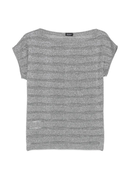  Neera Camiseta A Rayas - Gris 