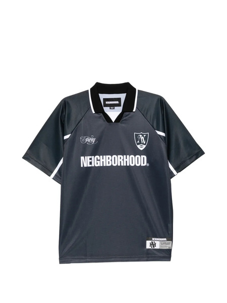  Neighborhood Camiseta Con Logo Estampado - Negro 