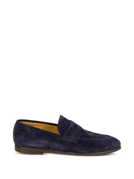 Neil Barrett Mocasines Penny De Ante Con Detalle De Tira - Azul 