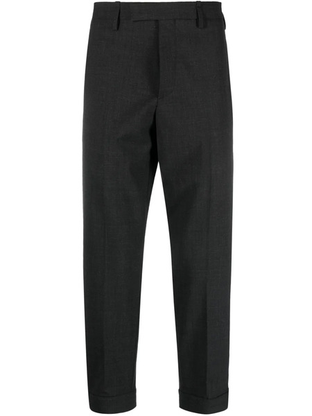  Neil Barrett Pantalones Capri De Talle Medio - Gris 