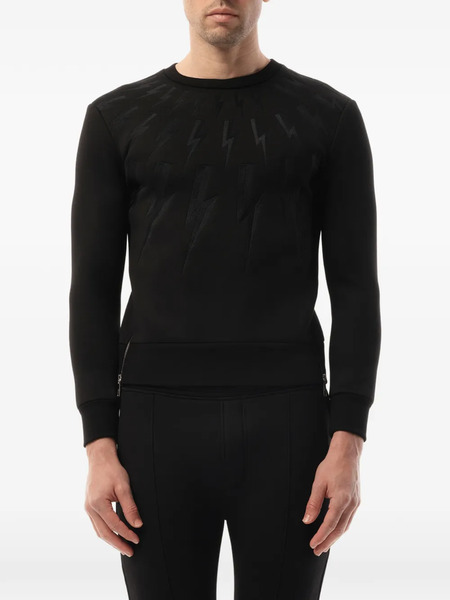  Neil Barrett Sudadera Thunderbolt - Negro 