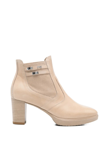  Nero Giardini Botas Con Correa Perforada - Neutro 