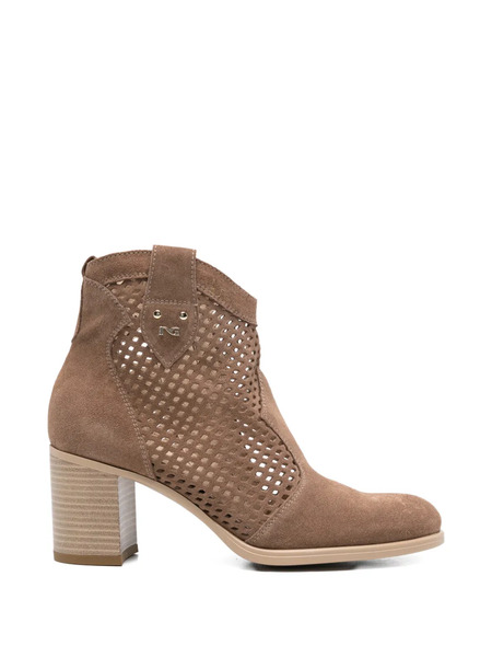  Nero Giardini Botas Con Perforaciones - Marrón 
