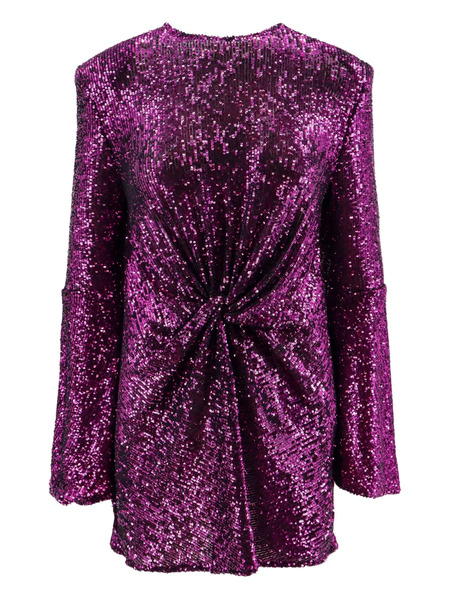  Nervi Vestido Crystal - Morado 