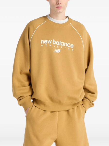  New Balance Sudadera Trackside Fleece - Amarillo 