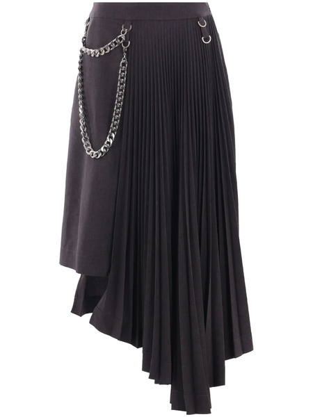  Niccolò Pasqualetti Falda Midi Cavo - Gris 