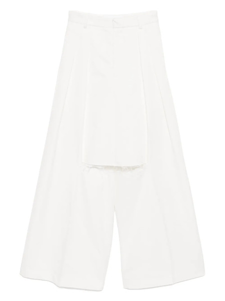  Niccolò Pasqualetti Pantalones Brezza Con Falda - Blanco 