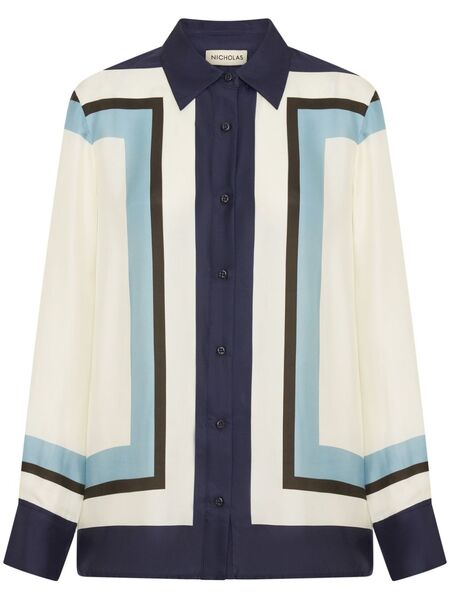  Nicholas Camisa Iris - Blanco 