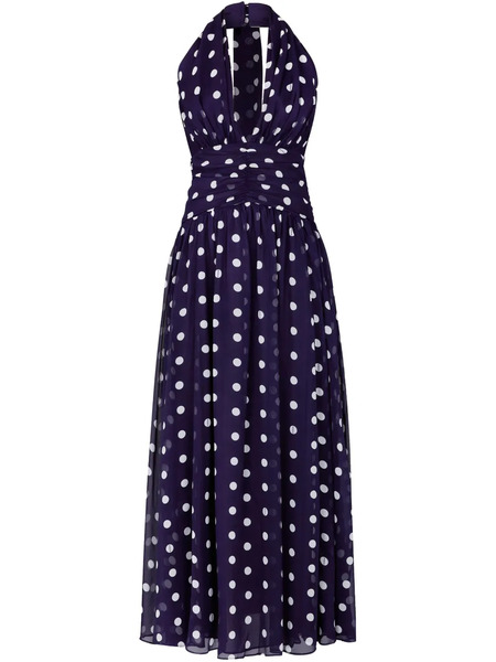  Nicholas Vestido Largo Arella - Azul 