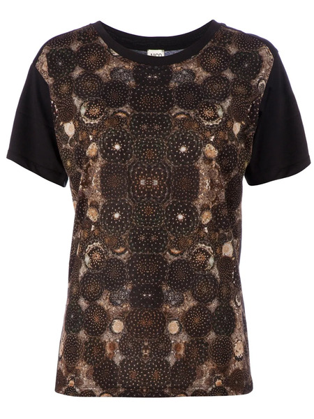  Nico Patterned T-shirt - Negro 