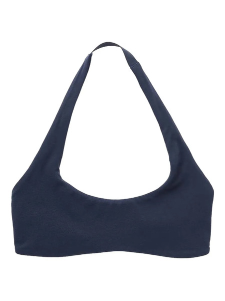  Nike Corpiño Con Cuello Halter - Azul 