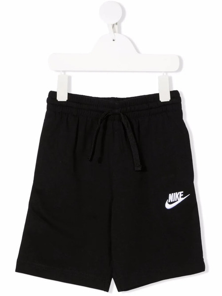  Nike Kids Pantalones Cortos De Deporte Con Logo Swoosh - Negro 