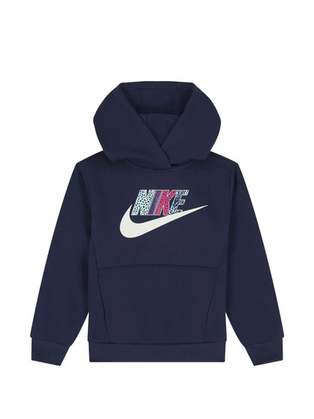  Nike Kids Sudadera Con Capucha Y Logo - Azul 