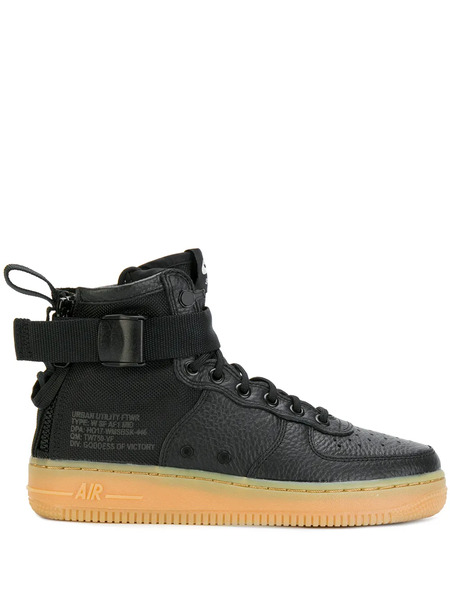  Nike Sf Af1 Mid Sneakers - Negro 